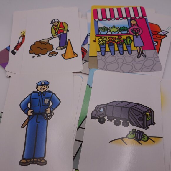 Cartes eclair La Ville Le monde qui m'entoure 100 exercices stimulant! - Picture 16 of 16